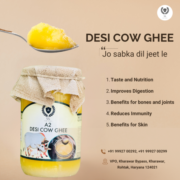 DESI COW GHEE 500g - Image 4