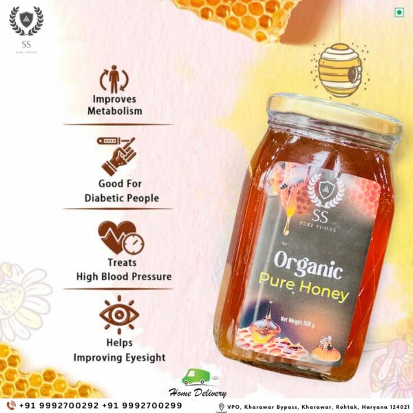 HONEY 500g - Image 3